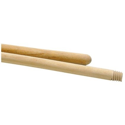 Násada dřevěná 120cm hrubý závit 
